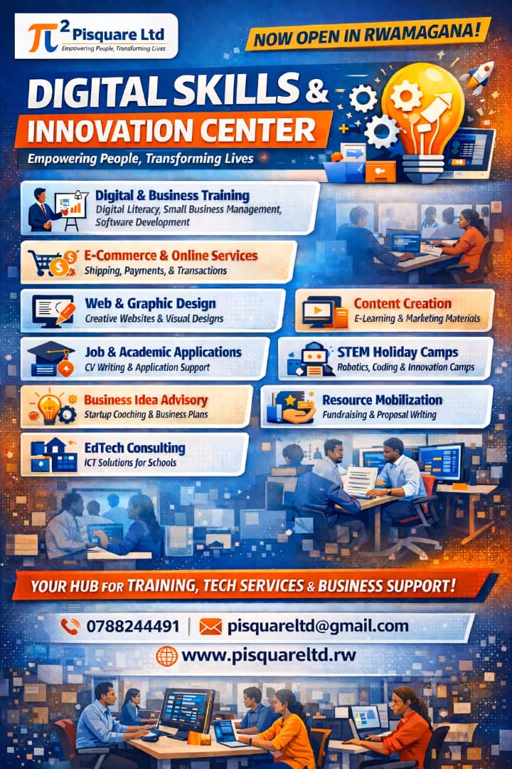Pisquare Ltd Services - Digital Skills & Innovation Center